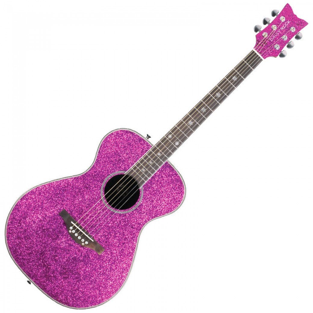 Amazon.com: Daisy Rock Pixie Acoustic Guitar : Musical Instruments
